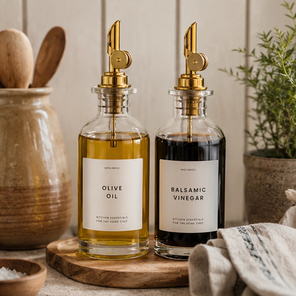 Glass Oil Bottle